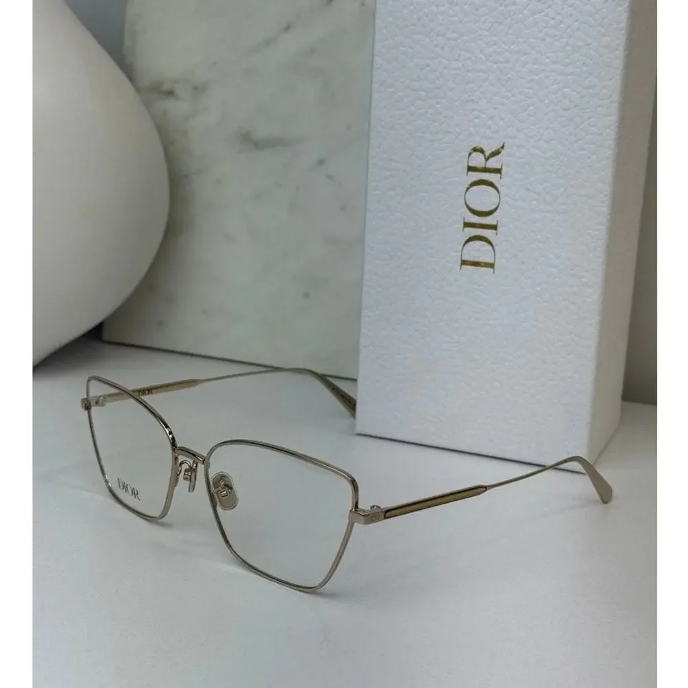 NEW Dior GemDiorO B2U Eyeglasses Frames in Rose Gold